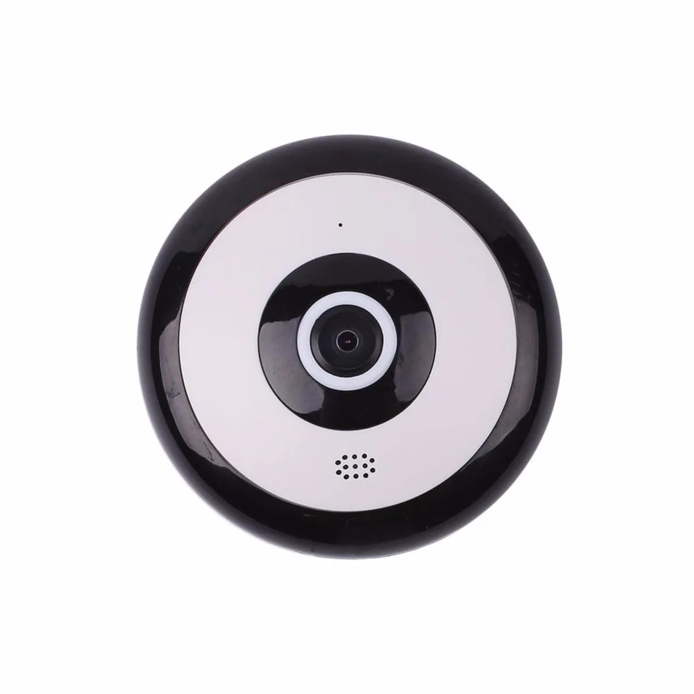 1.3MP Мини HD панорамная 360 wifi камера Рыбий глаз объектив VR видеокамера для смартфона