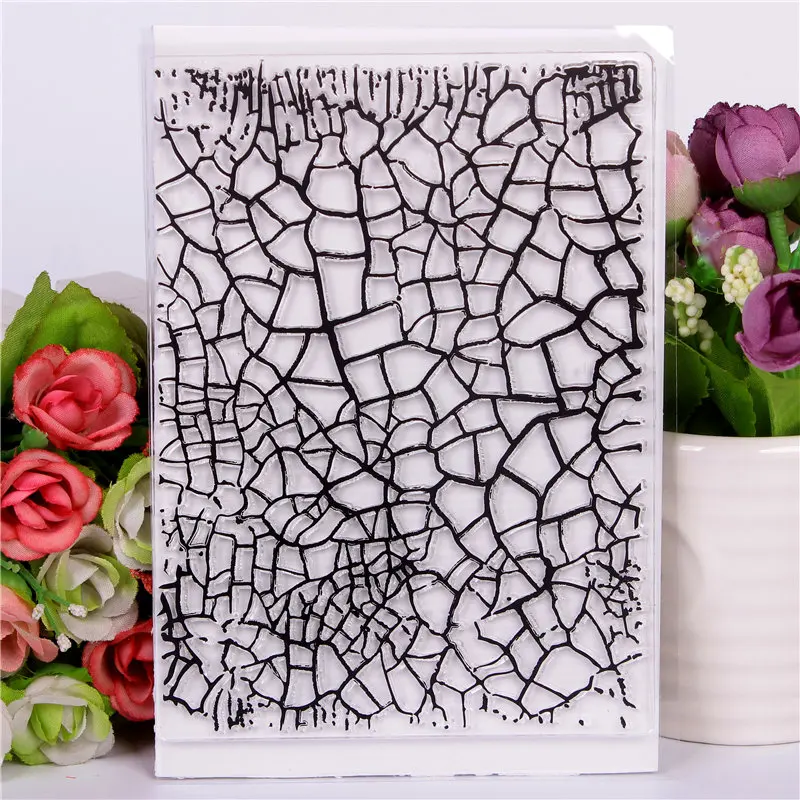 

Crack Transparent Clear Stamps for DIY Scrapbooking/Card Making/Kids Christmas Fun Decoration Supplies