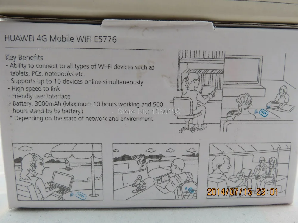 Wi Fi роутер HUAWEI E5776 4G Мобильная точка доступа бесплатная доставка|hotspot router|mobile 4g