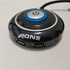 Bouton de réinitialisation de l'alimentation pour PC de bureau, voyant d'état LED, bouton ON/OFF, support de prise double USB, montage Net café ► Photo 2/4