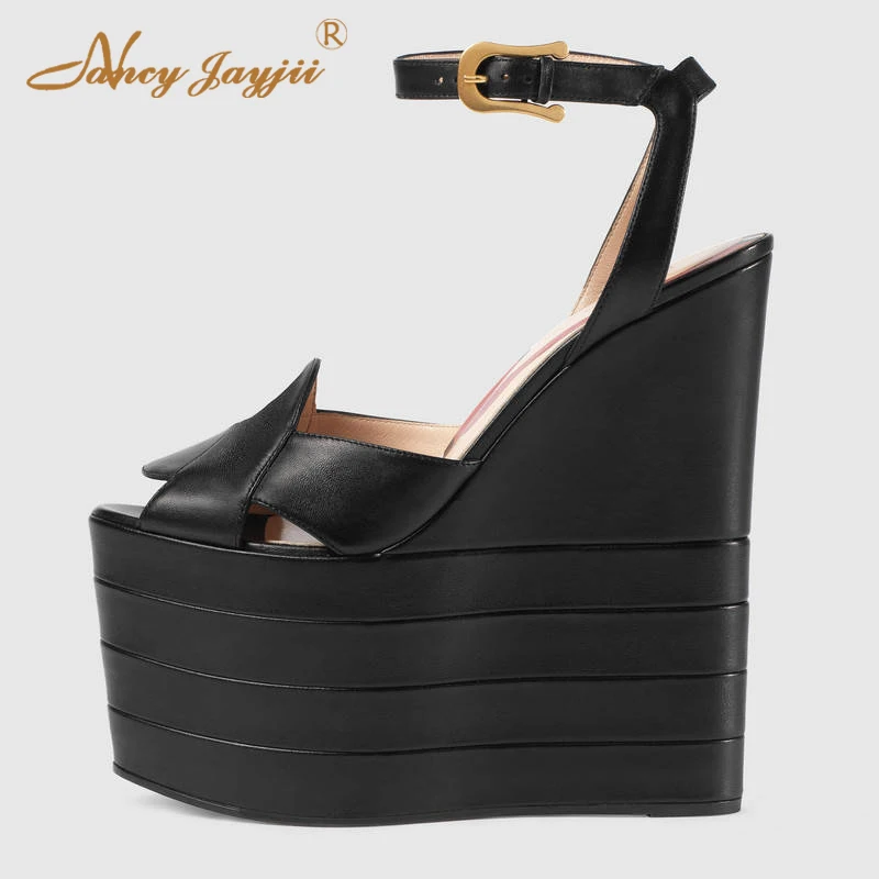 super high platform wedges