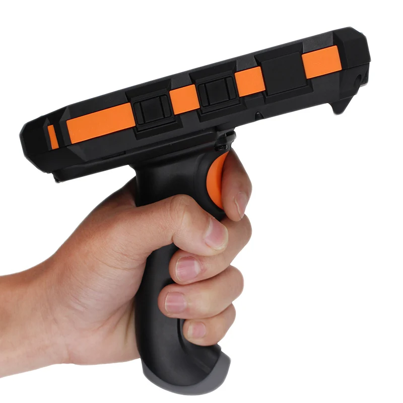 DT510 Rugged with Pistol Grip Portable Wireless Android Barcode Scanner Bluetooth 4G Wifi POS Terminal LF RFID UHF Reader PDA