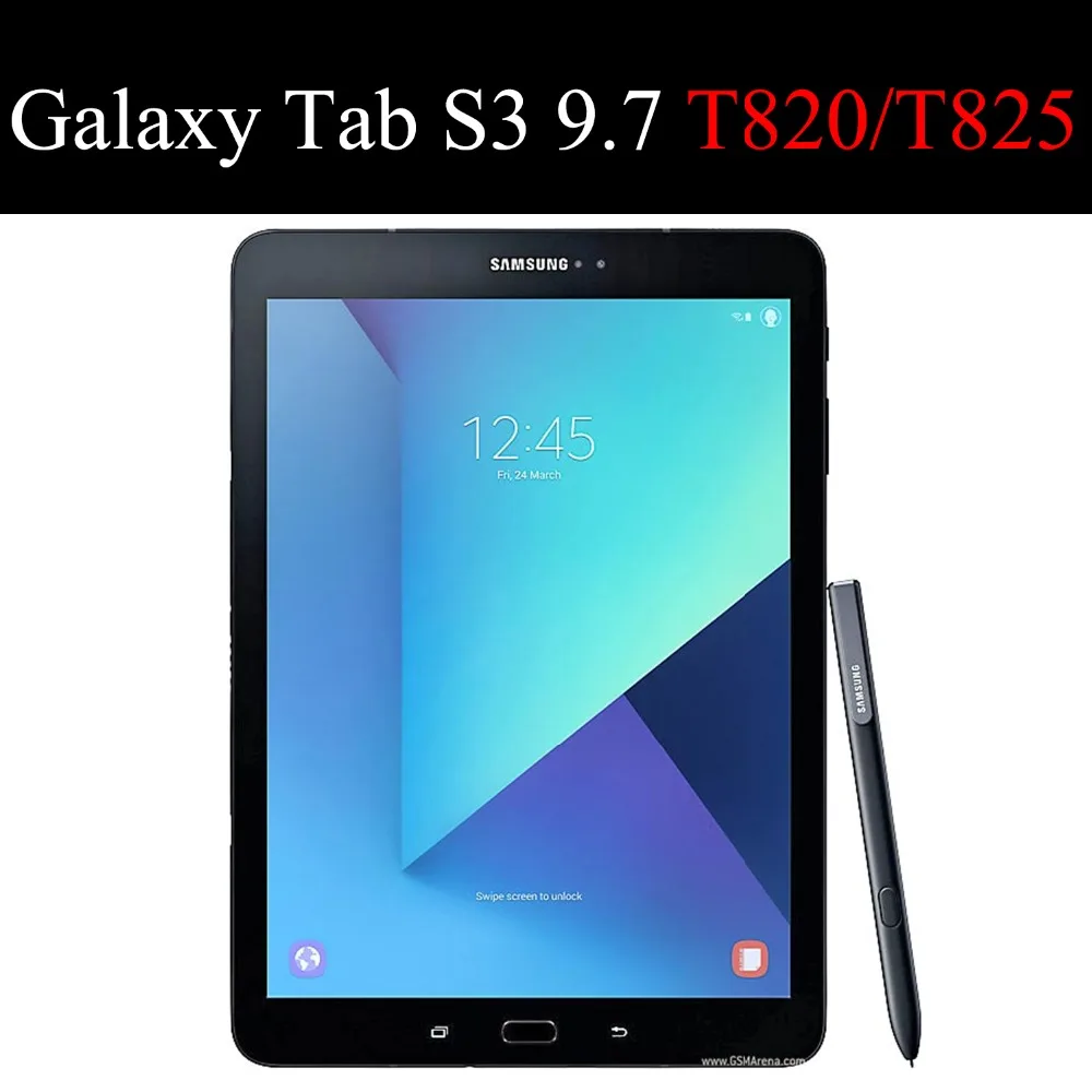 AXD флип чехол для samsung Galaxy Tab S3 9,7 дюймов кожаный защитный чехол подставка fundas capa карта для Tabs3 T820 T825 3g LTE Wifi