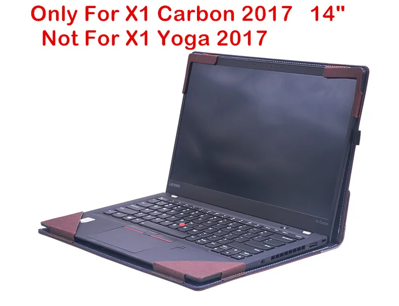 Съемный чехол для lenovo ThinkPad X1 Carbon 14 дюймов чехол для ноутбука сумка для ноутбука из искусственной кожи защитный чехол в подарок - Цвет: coffee