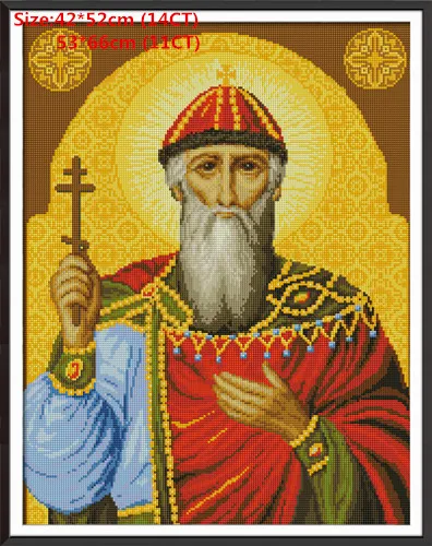 Religious figure(2) Мадонна Иисус печатная вышивка крестиком Senery наборы для вышивки крестиком Набор для вышивания тамбура Broderie пластиковый холст - Цвет: Religious figure(2)
