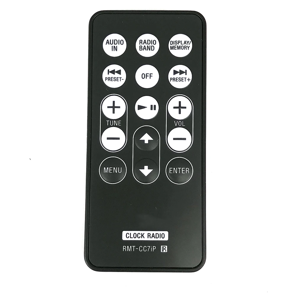 Новый оригинальный RMT-CC7iP для sony часы радио дистанционное управление ICF-C7IP Fernebedienung