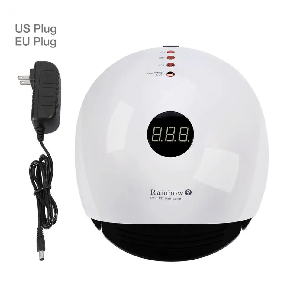 Rainbow9 48W UV LED Lamp Nail Dryer for Nail Gel Polish Curing Drying with Smart Sensor Nail Art Manicure UV LED Lamp Tools Rainbow9 48W UV LED Lamp Nail Dryer for Nail Gel Polish Curing Drying with Smart Sensor Nail Art Manicure UV LED Lamp Tools