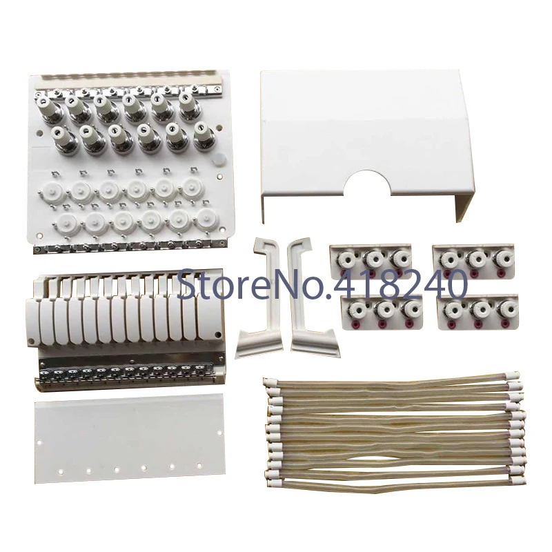 Computer embroidery machine accessories Alarm head 12-needle for Tajima clip thread assembly with bottom check square