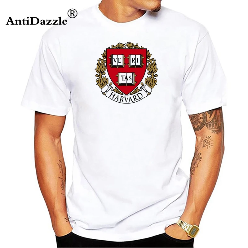 

Antidazzle Harvard University Mens High quality Tops Cotton T Shirt