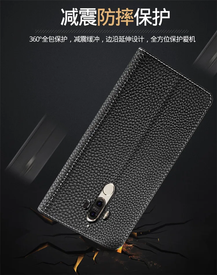 Для huawei Mate9 кошелек, Hengneker бизнес PU кожа+ PC чехол с карманом для карт+ магнитная пряжка для huawei mate9 откидная крышка