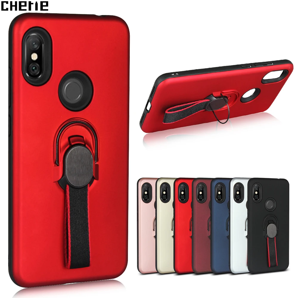 

Cherie Finger Ring Holder Fundas TPU For Xiaomi Pocophone F1 mi 8 Redmi 5 Plus Y2 Note 7 6 5 Pro Case Car Phone Holder Magnetic