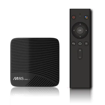 

M8S PRO L ATV Smart Android TV 7.1 TV Box with 2.4G Voice Control Amlogic S912 Octa Core 64Bit 3GB/16GB Dual Band WiFi BT4.1