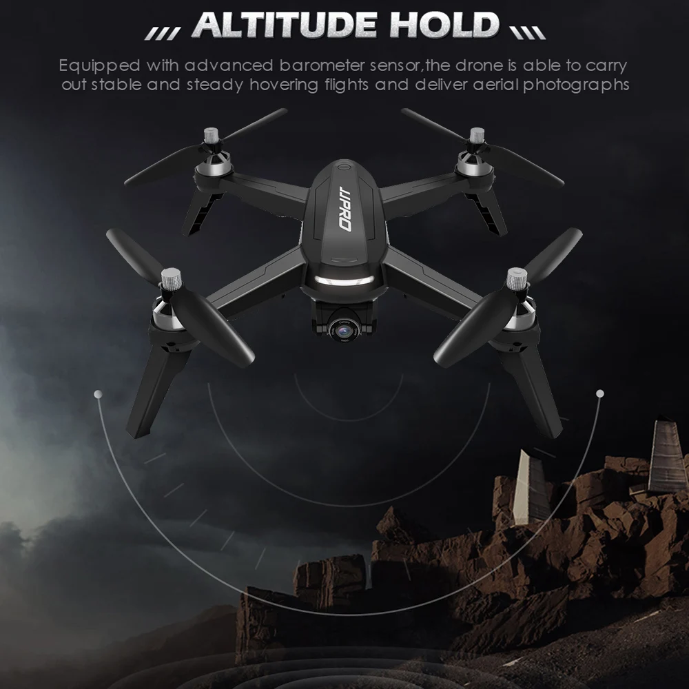 JJPRO X5 EPIK Радиоуправляемый Дрон 1080P 5G Wifi FPV камера gps позиционирование Следуйте за мной высота удержания Дрон бесщеточный двигатель RC Квадрокоптер