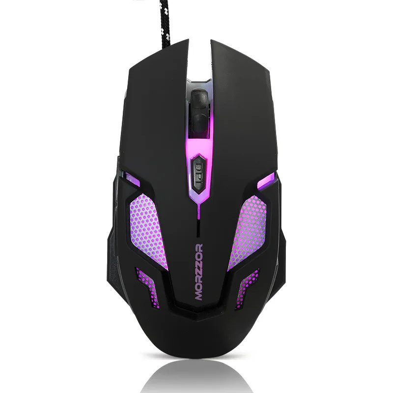 Новая игра Mouse6D компьютерная проводная мышь Профессиональный игровой чип эргономичный дизайн точное позиционирование 2400 dpi встроенный блок веса