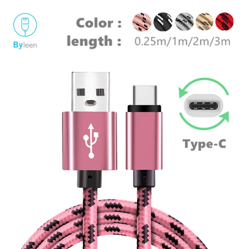 

USB Type C Charge USB C Fast Charging Data Type-C Cable for Samsung Galaxy A6 A8 2018 SAMSUNG A9 Star A9S A3 A5 A7 2017 charger