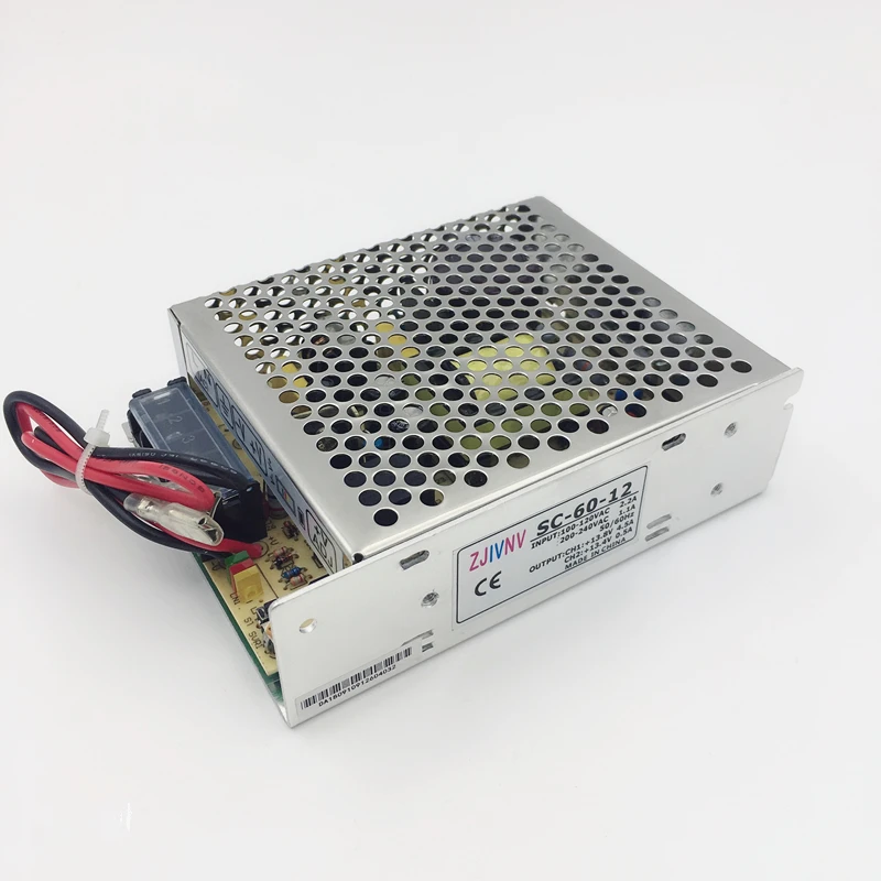 SC-60W-12V 5A Switching Power Supply With UPS Monitor AC Battery Charger 60W 