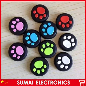 

100pcs/lot Multicolor Silicone Cap Thumb Stick Grip Cap Cover Joystick Thumb stick Caps For PS4/XBOX ONE/XBOX360/PS3