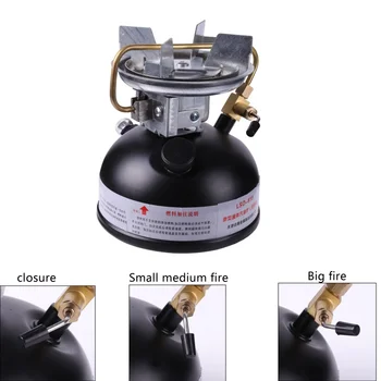 

Hot 1PC Stove Mini Liquid Fuel Camping Gasoline Stoves And Portable Outdoor Kerosene Stove Burners Mini Camp Stove Burner