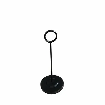 

POP Price Tag Paper Sign Signage Label Card Display Clips Holders Metal Stand In Black For Stores Promotions 2 Kinds Plate 10pcs