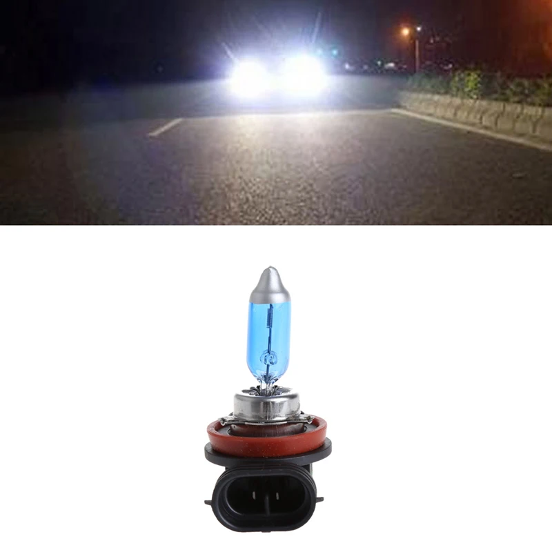 

12V 55W H11 Car Fog Light Bulb Lamp Super White Halogen Auto Head Headlight JUN12