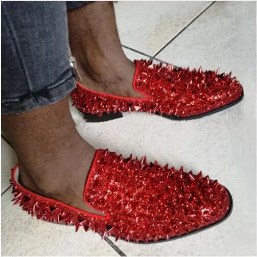 men sparkle shoes