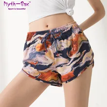 Летние женские пляжные шорты, спортивные штаны с 3D принтом, брендовые фитнес-шорты для бега, быстросохнущие каникулы, для плавания, серфинга, одежда для плавания