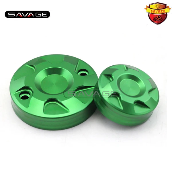 

For KAWASAKI ZX-14R ZX14R NINJA 1000 H2R 2015-2016 Motorcycle CNC Front Brake Clutch Master Cylinder Reservoir Cover Cap