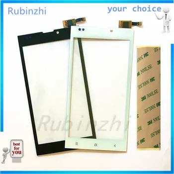 

RUBINZHI Phone touch Sensor For DEXP Ixion EL150 EL 150 Touch Screen Panel Lens Touch Screen Digitizer Touchscreen with Tape