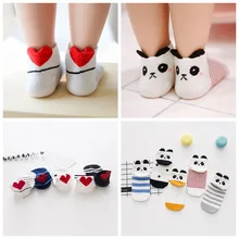 5 Pairs Baby Kids' Socks Spring & Summer Cotton Lovely Cartoon Infant Sock Newborn Boy and Girl Baby Toddler No-slip Socks 0-3T 5 Pairs Baby Kids' Socks Spring & Summer Cotton Lovely Cartoon Infant Sock Newborn Boy and Girl Baby Toddler No-slip Socks 0-3T