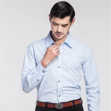 Мужская рубашка с длинными рукавами Мужская мода Бизнес Тонкий Мужской Топ подростковый лучший большой размер M L-8XL Горячая Распродажа черный