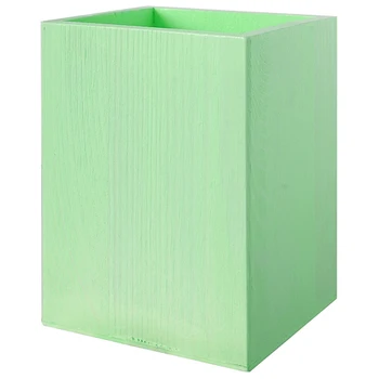 

Sweetgo Straw Holder Cake Table Decoration Makeup Brush Storage Flowers Vase Background Scenery Props Lollipop Straw Wood Pot