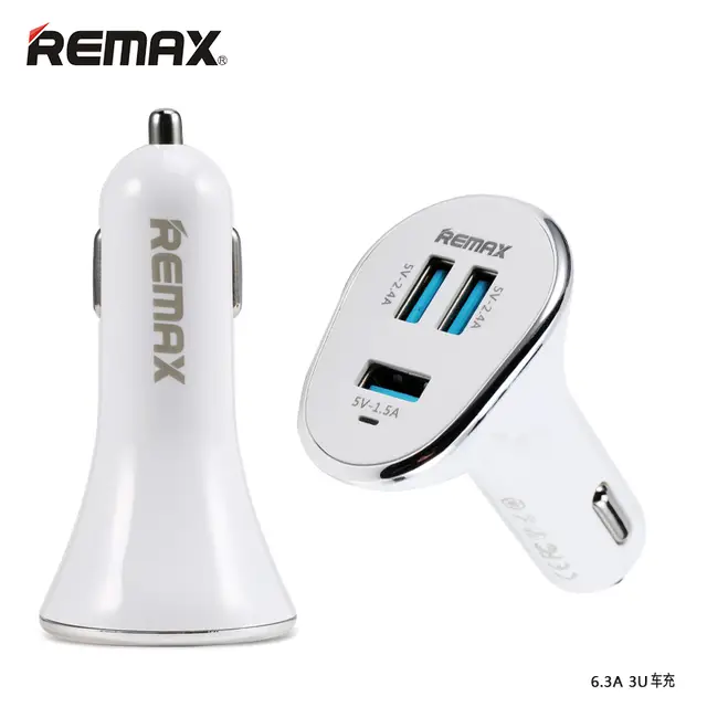 Online Remax 3 Usb 5v 6 3a Car Charger Quick Charge Usb2 0 Placeholder Remax 3 Usb 5v 6 3a Car Charger Quick Charge Usb2 0 Portable