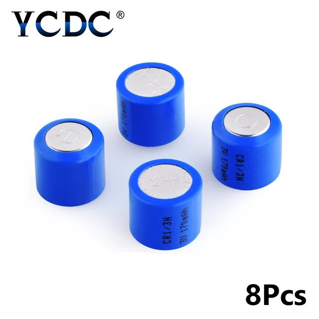 Instead of 2pcs LR44 or AG13 batteries CR 1/3N Primary Lithium Button Battery 3V Use Camera