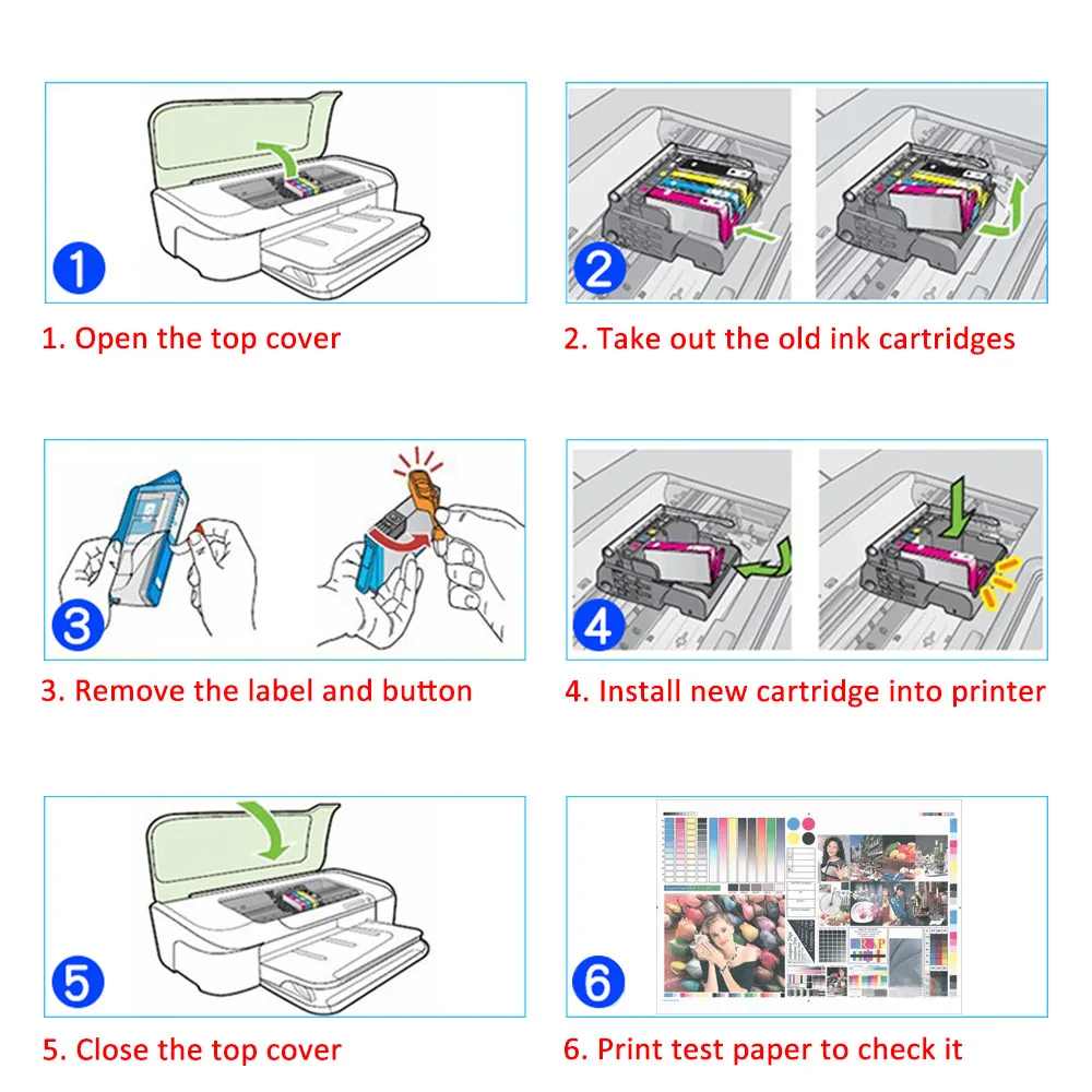 XiangYu For canon 550 pgi 550 cli-551 XL Compatible ink cartridge PGI550 CLI551 for Canon PIXMA IP7250 MG5450 MX925 MG6450 MG5650 (12)