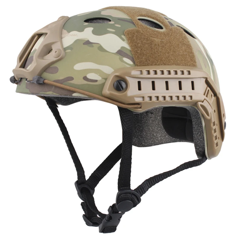 

Sports Helmets Airsoft Skirmish FAST Helmet PJ TYPE Economy Version Hunting AirsoftSports Em8811 MultiCam