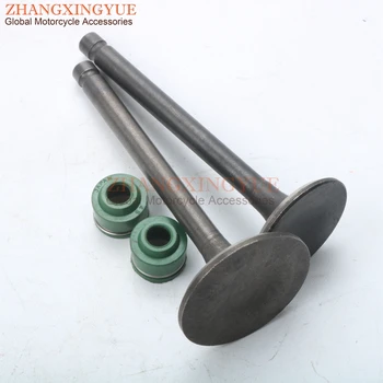 

2PC Intake and exhaust valves for YAMAHA XT125R XT125X XT125 X R YBR 125 YB125SPD YBR125ED 5VL-E2121-00-00 5VL-E2111-00-00