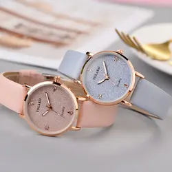 2019 новый элитный бренд для женщин часы Reloj Mujer Мода кварцевые платье часы дамы повседневное кожа наручные Kobiet Zegarka Лидер продаж