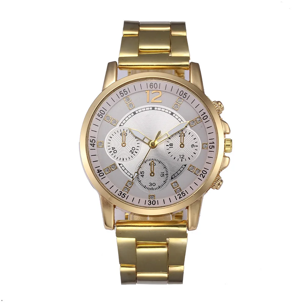 

2018 Gold Fashion Quartz Watch Men Watches Business Famous Brand Wrist Watch Male Clock Montre Femme Relogio Masculino Wholesale