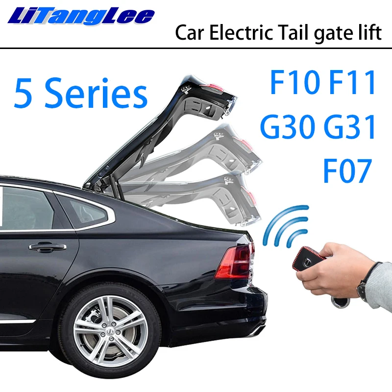 

LiTangLee Car Electric Tail Gate Lift Trunk Rear Door Assist System for BMW 5 Series F10 F11 F07 G30 G31 2010~2019 Remote