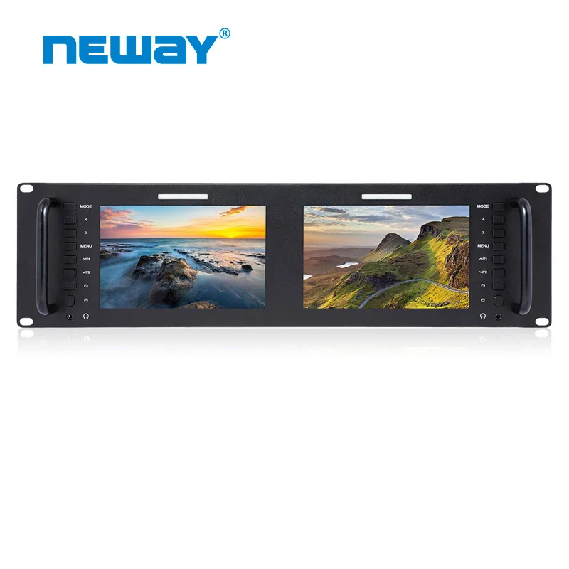 

FEELWORLD D71 7 inch Rack Mount Dual Monitor 3G-SDI HDMI Input