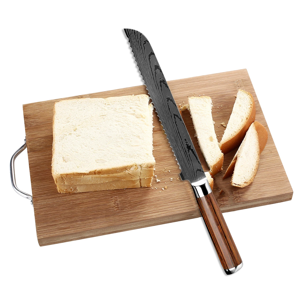 XITUO профессиональный нож шеф-повара 4 шт. Gyuto Nakiri Кливер нож японский Santoku замороженный нож зубчатый резак нарезки филе стейк