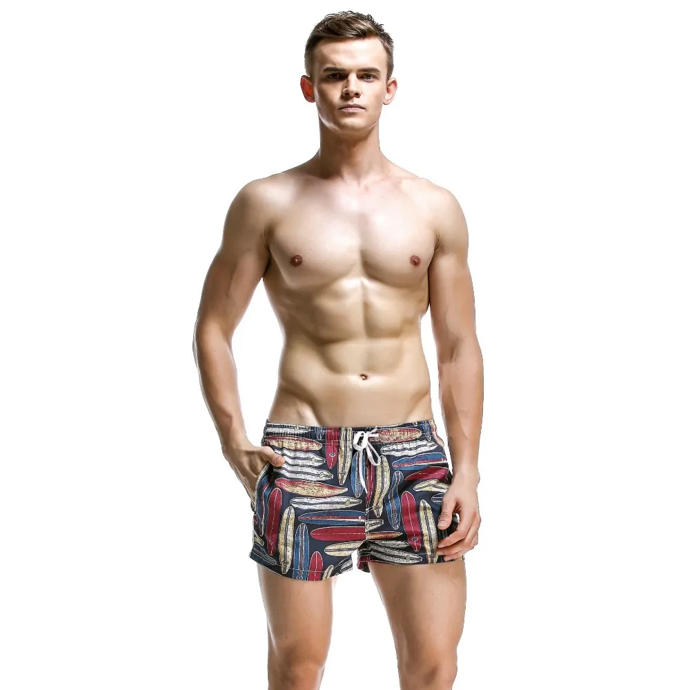 Brand Men Board Beach Shorts Swimwear Bathing Shorts Beachwear Quick Dry Summer Man Bermudas Swimsuit Borardshorts Sportswear