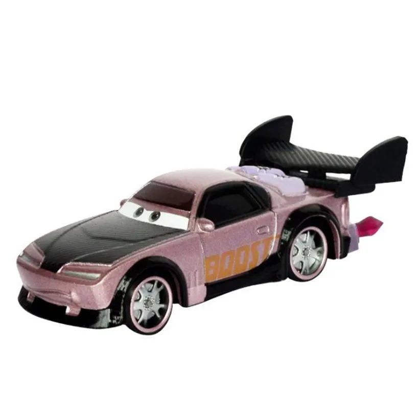 

Cars Disney Pixar Cars 2 & Cars 3 Lightning McQueen Boost With Flames 1:55 Metal Alloy Diecast Toy Car Brand New In Stock