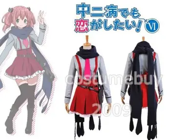 

Anime Love, Chunibyo & Other Delusions! 2 Satone Shichimiya cosplay costumes For Women Halloween Costume Custom Made