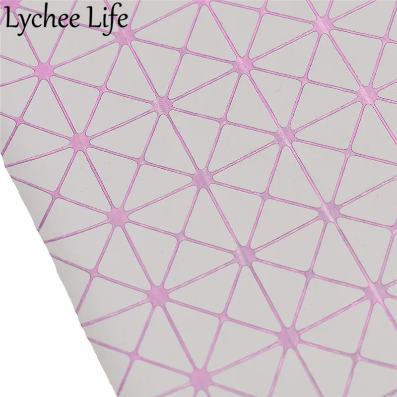 Lychee Life A4 тисненая кожа ткань 29x21 см плед PU ткань DIY ручной работы швейная одежда аксессуары поставки