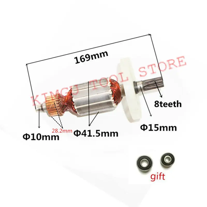 motor Armature Engine rotor AC220 240V Replacement for HITACHI PR 25B