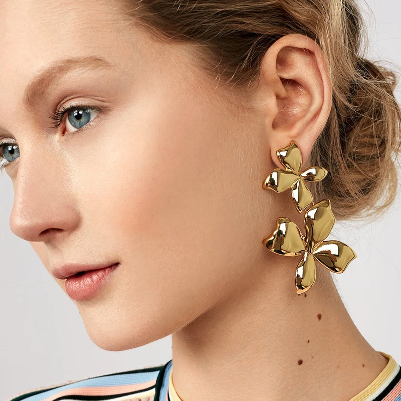 Branch-Long-Grande-Fleur-de-Baisse-Balancent-Boucle-D-oreille-Punk-Charme-Or-Alliage-D-claration (1)