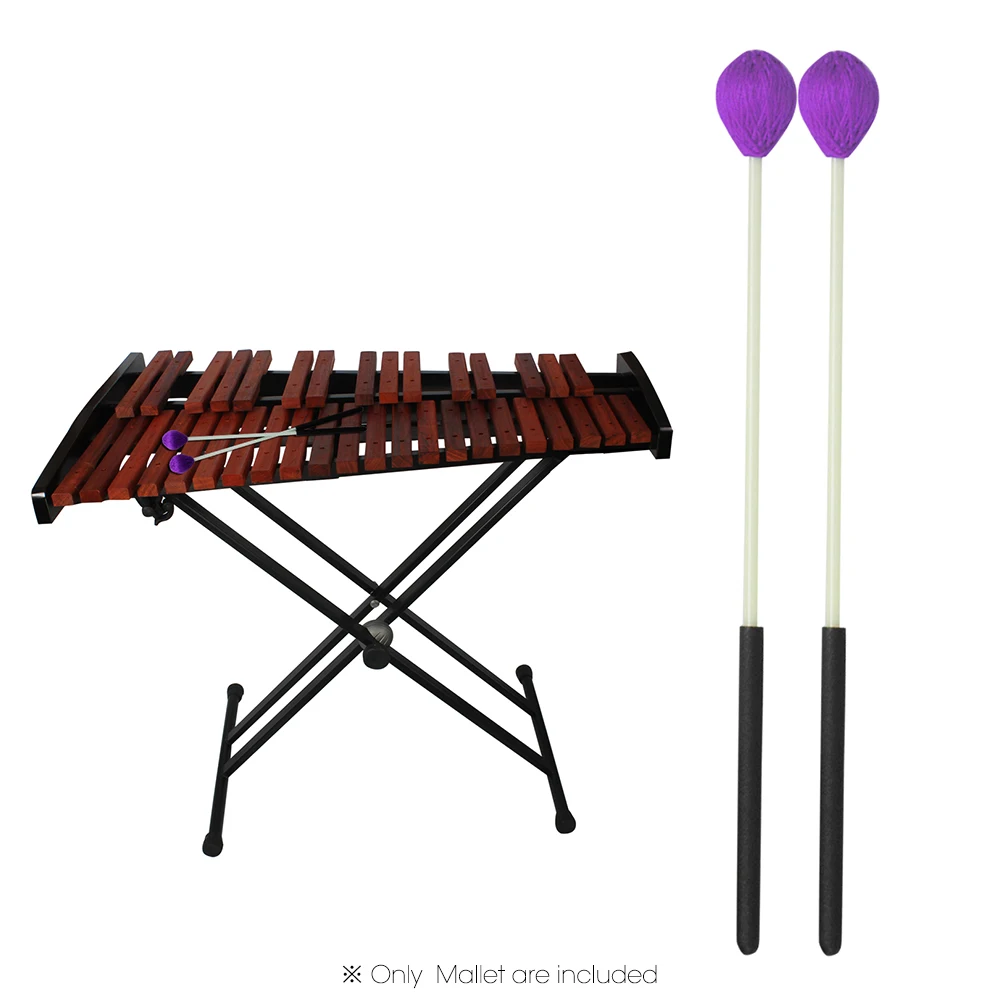 Первичная палочка Marimba Mallets ксилофон Glockensplel молоток с ручкой из стекловолокна ударные инструменты аксессуары для любителей