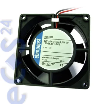

Original ebmPAPST 8032 24V 6.0W 8314HR 80*80*32MM 2 line drive cooling fan