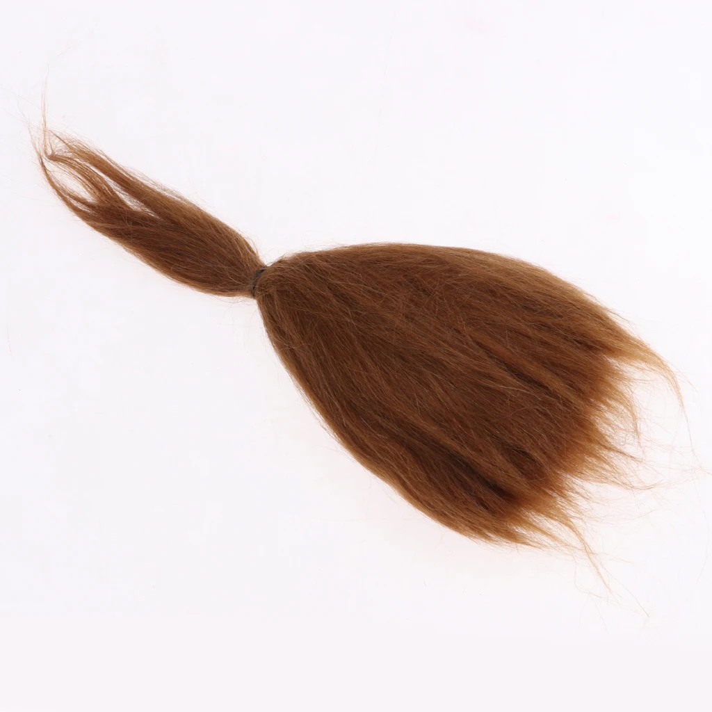 High Quality Real Touch Pure Mohair Hair Wig for Reborn Baby Newborn Doll DIY Making